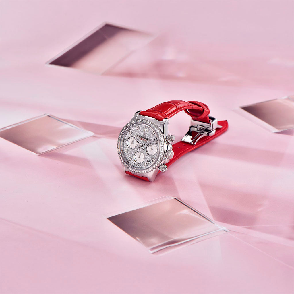 Women's Watch Pagani Design Daisy Red
