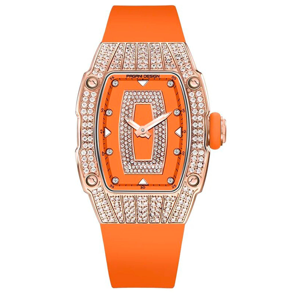 Women's Watch Pagani Design Marigold Orange Gold
