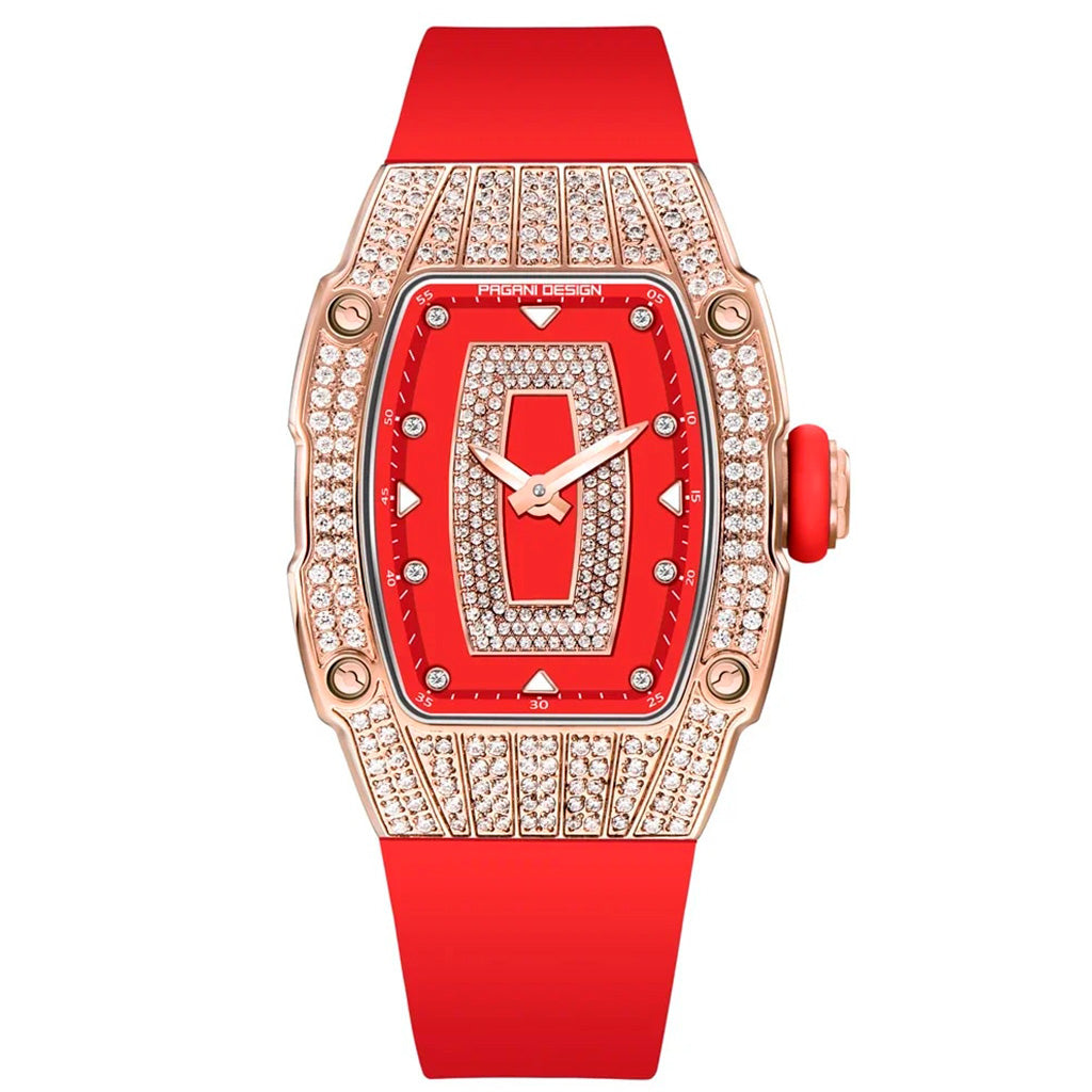 Women's Watch Pagani Design Marigold Red Gold