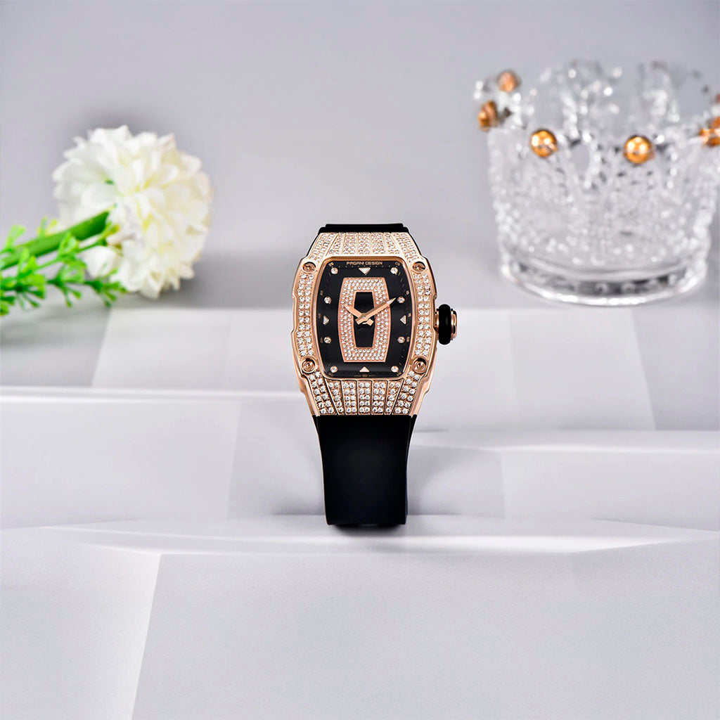 Women's Watch Pagani Design Marigold Black Gold