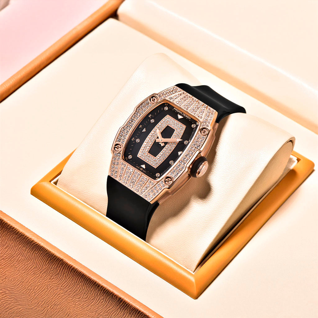 Women's Watch Pagani Design Marigold Black Gold