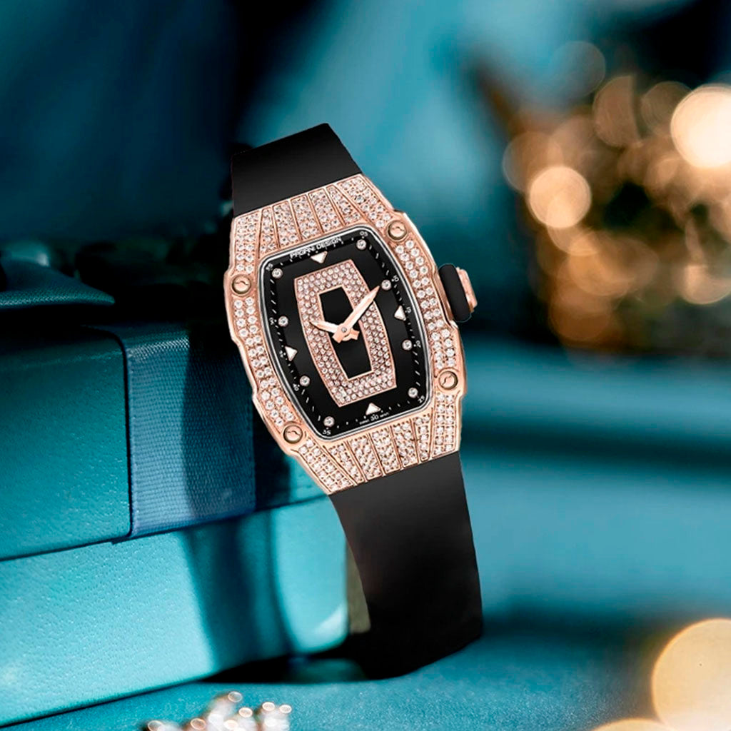 Women's Watch Pagani Design Marigold Black Gold