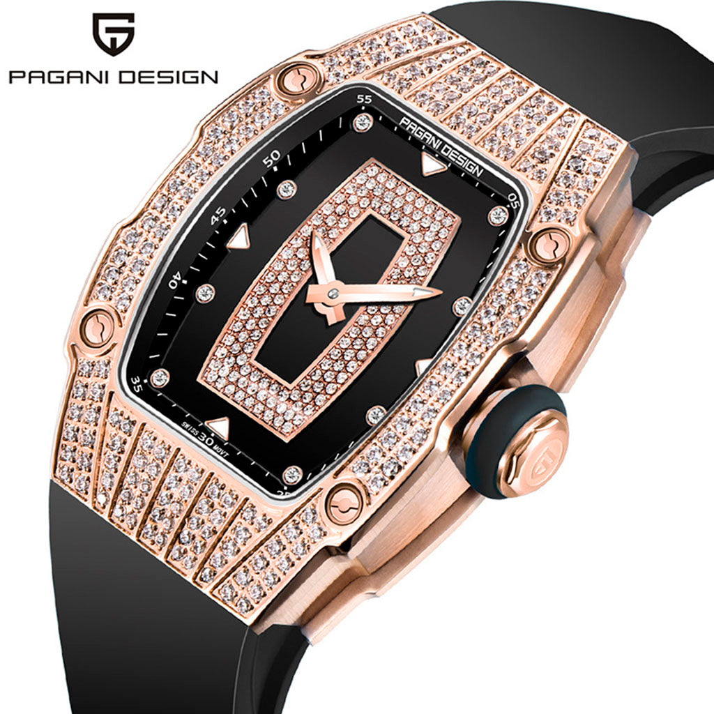 Women's Watch Pagani Design Marigold Black Gold