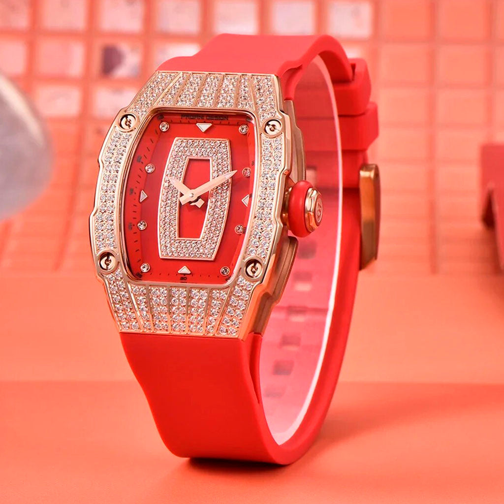 Women's Watch Pagani Design Marigold Red Gold