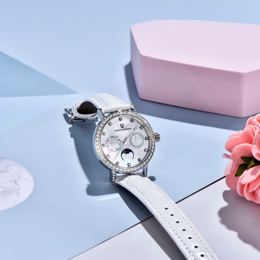 Women's Watch Pagani Design Orchid White