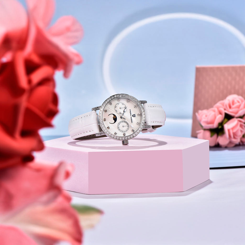 Women's Watch Pagani Design Orchid White
