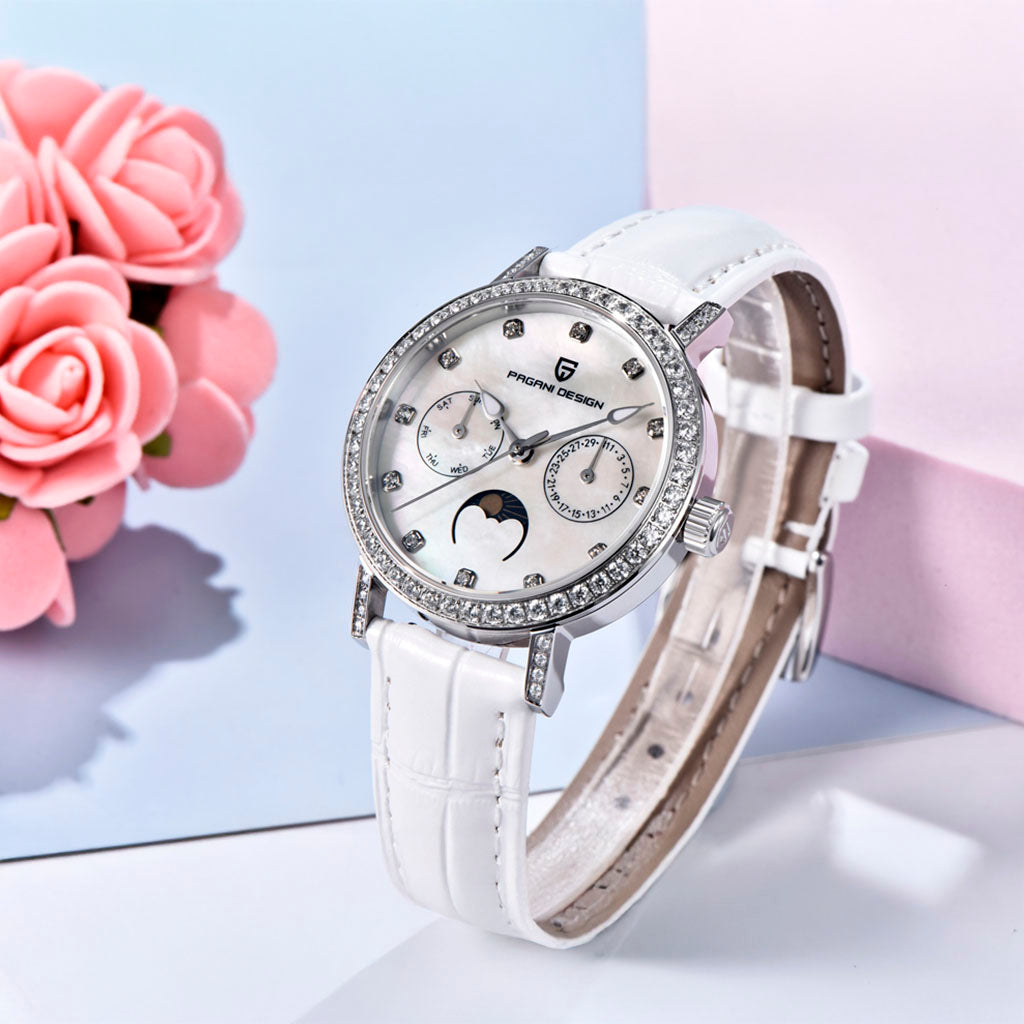 Women's Watch Pagani Design Orchid White