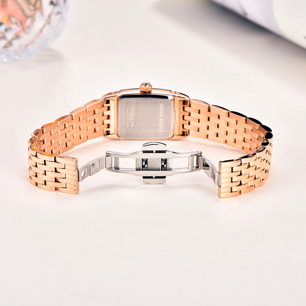 Women's Watch Pagani Design Sunflower Gold Red