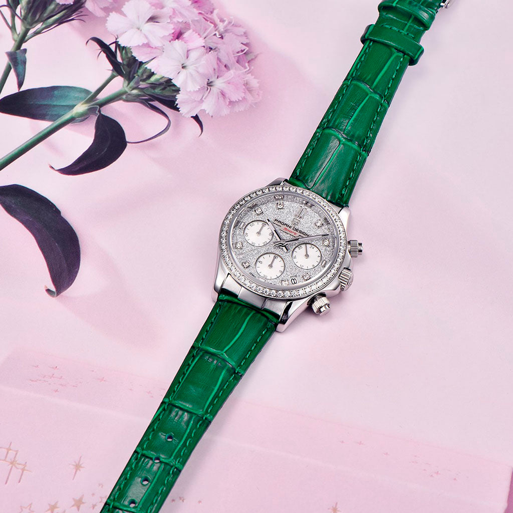 Women's Watch Pagani Design Daisy Green