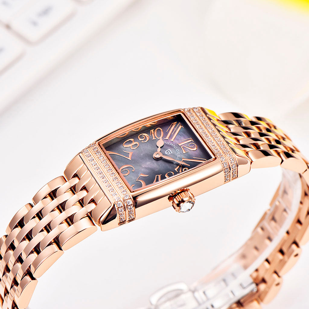 Women's Watch Pagani Design Sunflower Gold Nebula