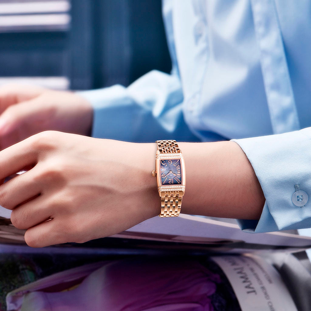 Women's Watch Pagani Design Sunflower Gold Nebula