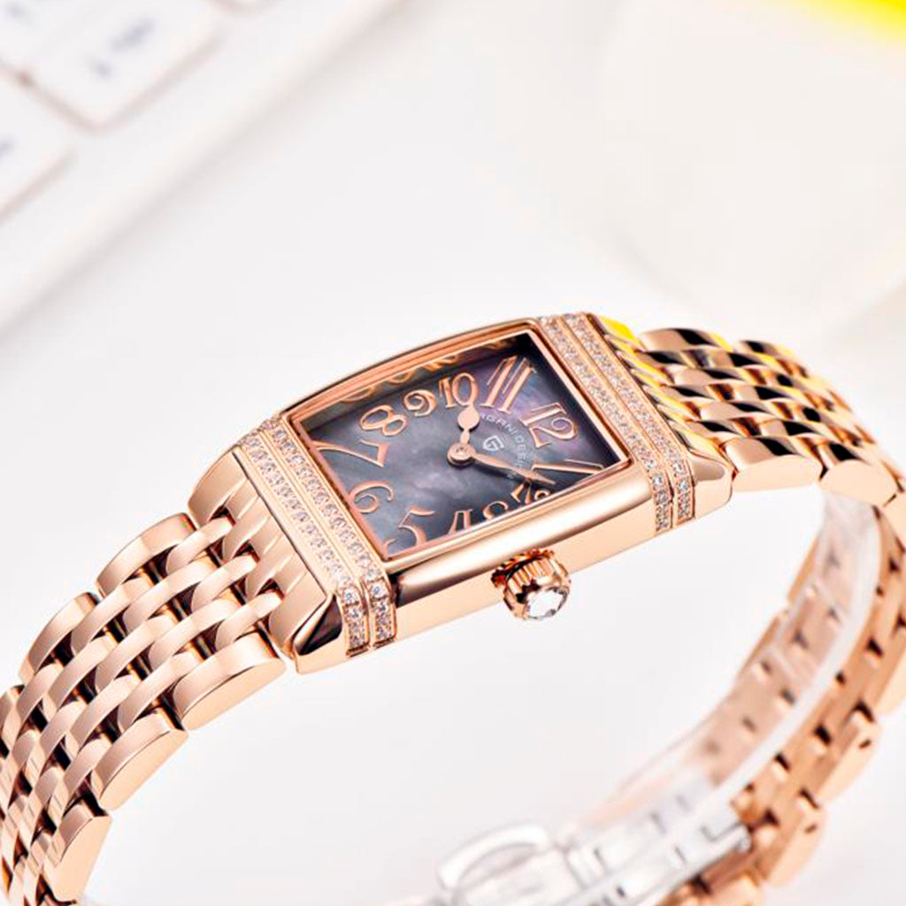 Women's Watch Pagani Design Sunflower Gold Nebula